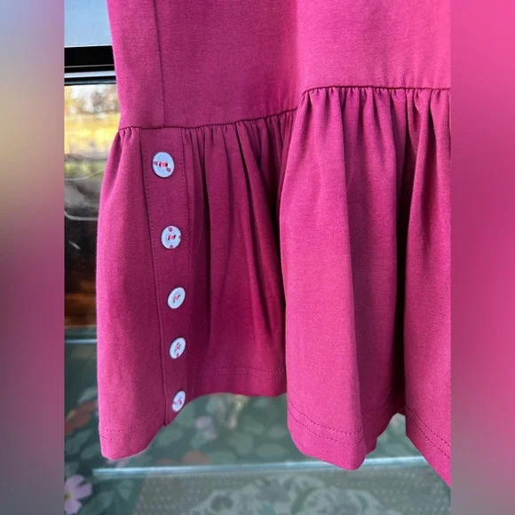 Matilda Jane Kids Girls Raspberry Ruffle Button Hem Pants Size S - Picture 3 of 5